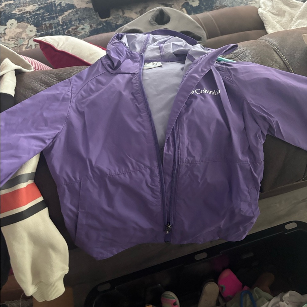4t Columbia Purple Hooded Jacket